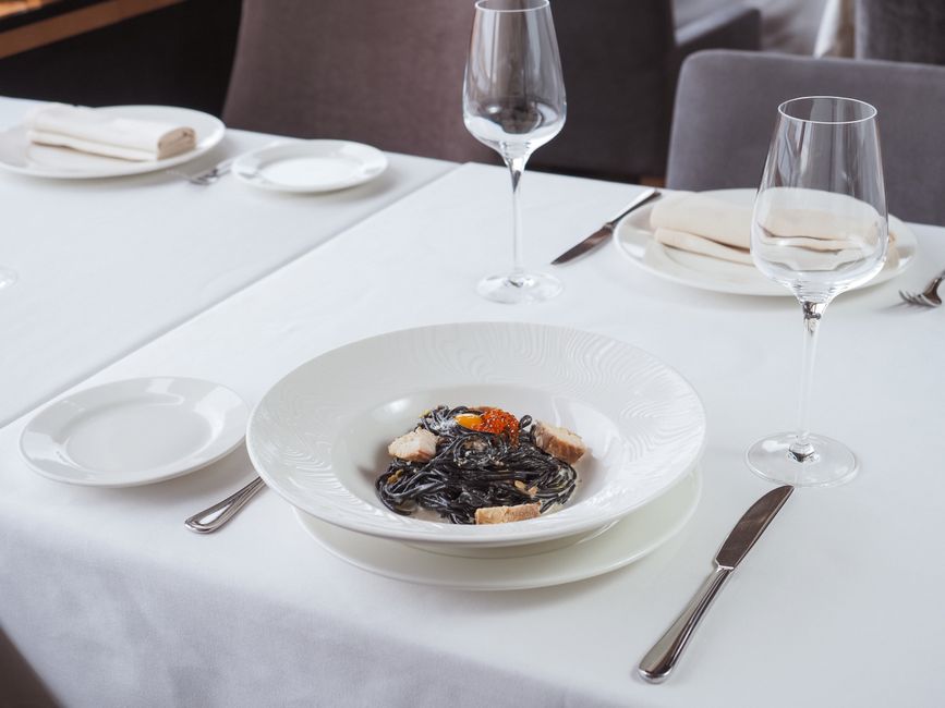 Exterior and dining ambience at Enoteca by L'UVA